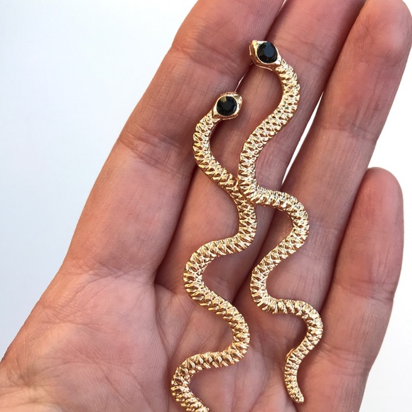 Snake Earrings - Picture 3 of 3